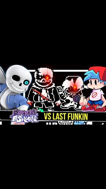 SANS ATACADO INVADIU FRIDAY NIGHT FUNKIN | vs Undertale last breath #shorts