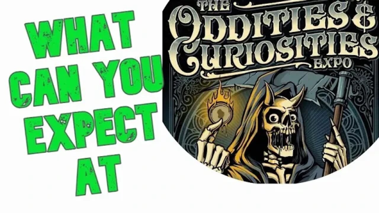 What can you expect at The Oddities and Curiosities Expo