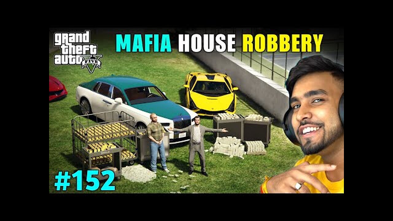 THE BIGGEST MAFIA HOUSE ROBBERY | GTA 5 GAMEPLAY