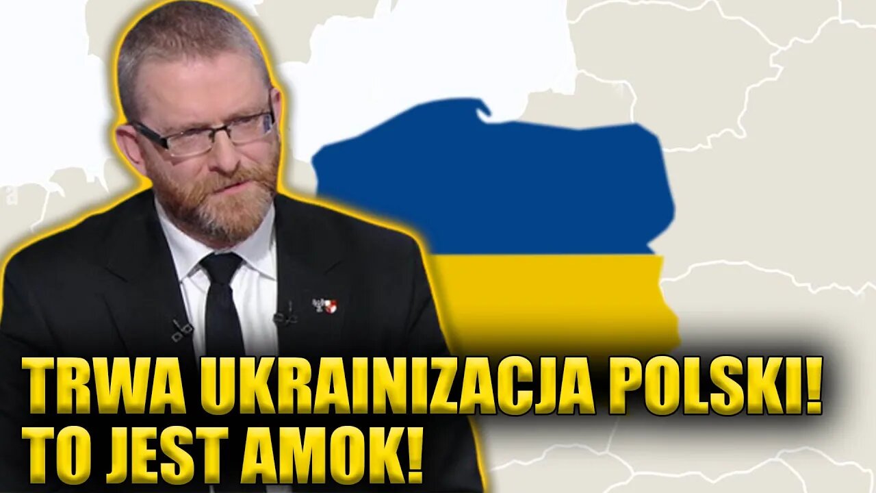 Trwa UKRAINIZACJA Polski! G. Braun: To jest AMOK! My się temu sprzeciwiamy \\ Polska.LIVE