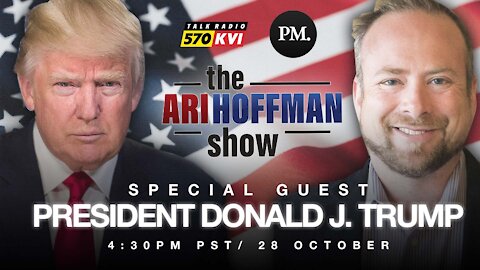 EXCLUSIVE: Ari Hoffman interviews President Donald J. Trump