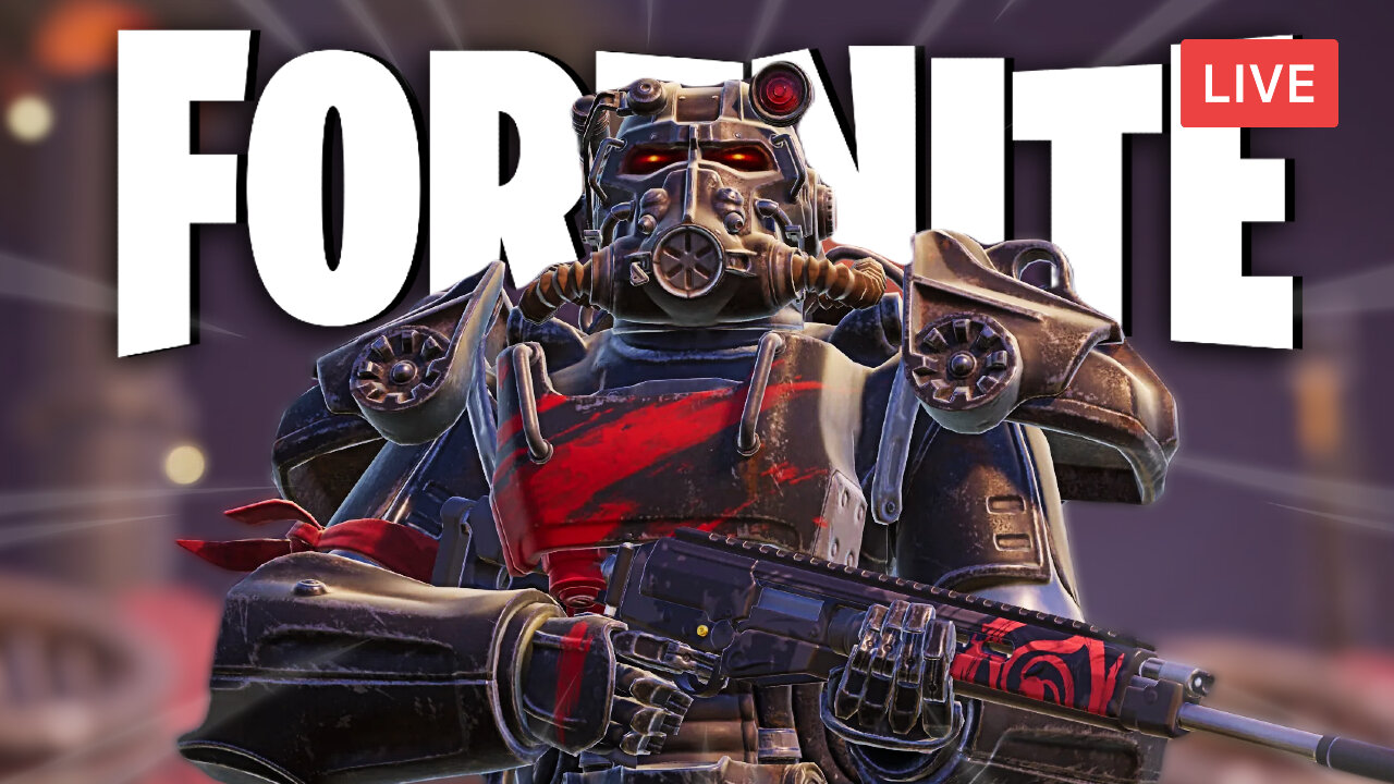 BACK AT IT AGAIN w/Bubba :: Fortnite :: Grinding for the Black Knight T-60 Armor {18+}