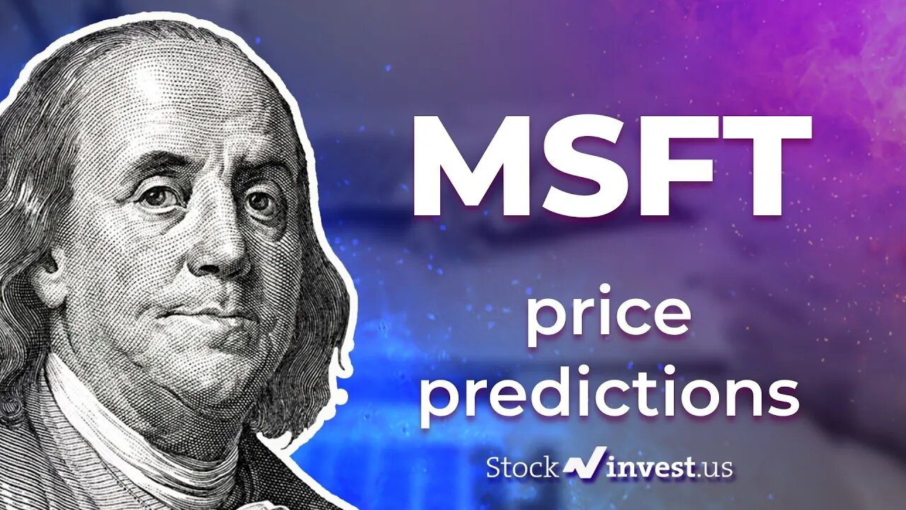 MSFT Price Predictions - Microsoft Corporation Stock Analysis for Monday, September 19, 2022