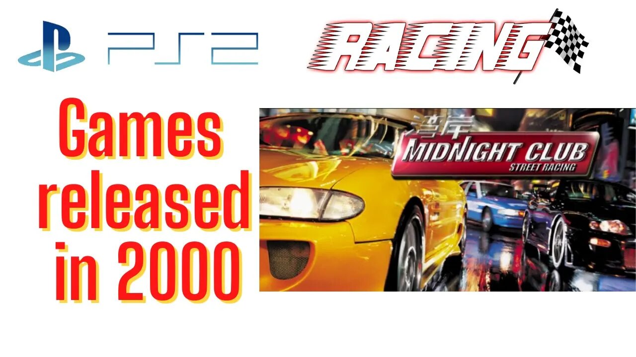 Year 2000 Racing Games for Sony PlayStation 2