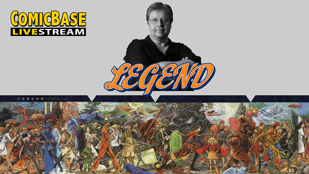 ComicBase Livestream #146: Bill Willingham Shocks the World