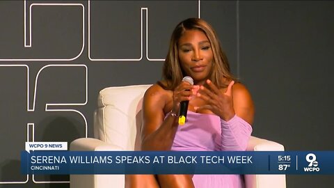 Serena Williams talks investing, building on success at Cincinnati's Black Tech Week