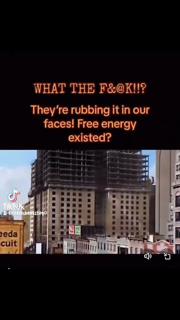 Teslas free energy buliding