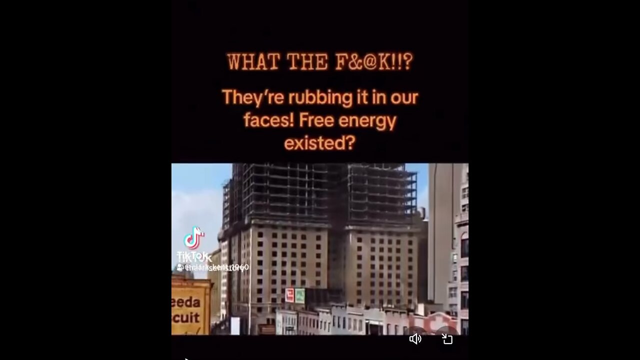 Teslas free energy buliding