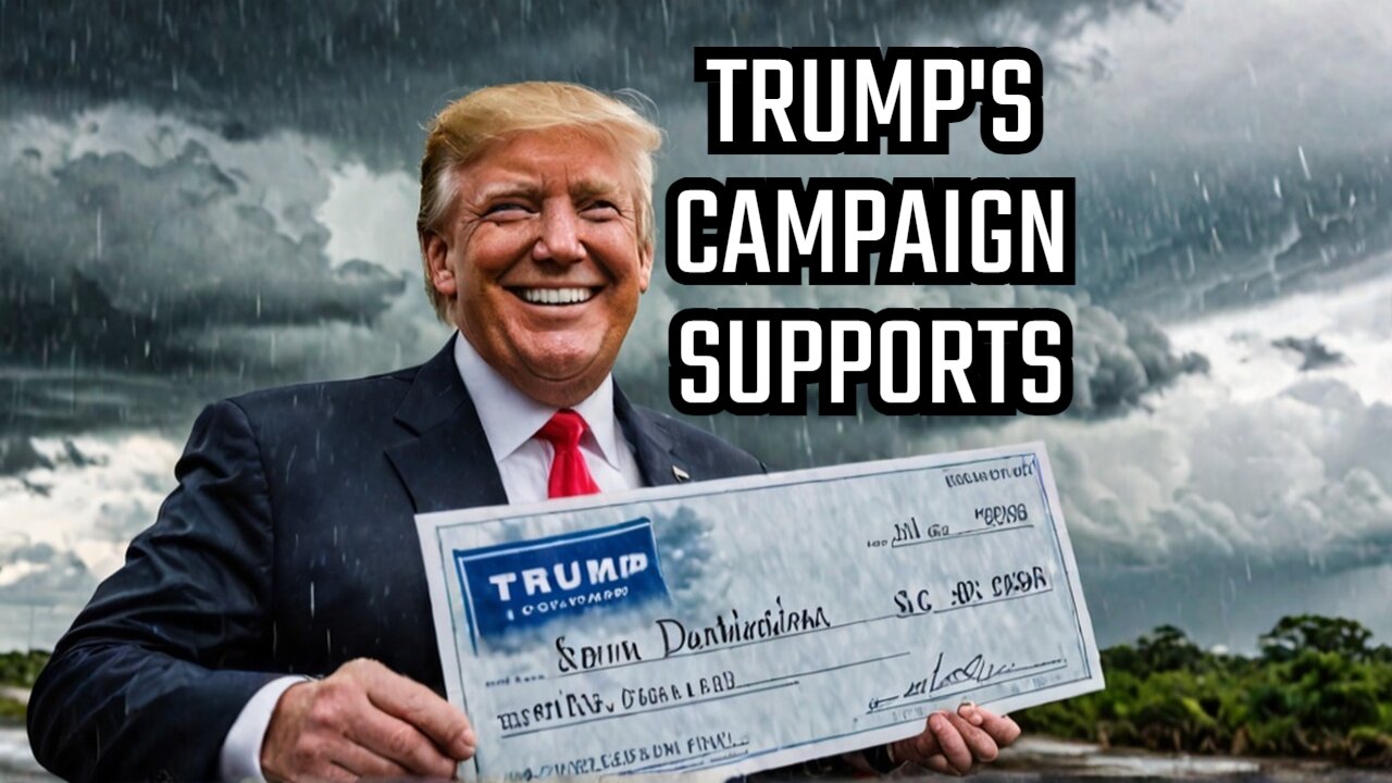 Trump's Campaign Raises MILLIONS for Hurricane Helene Victims!