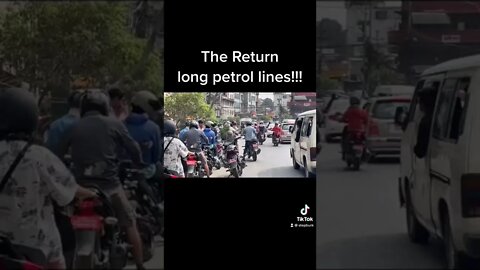 The Return of the Long Petrol Lines!!!