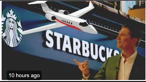 FRIDAY FUNNY - STARBUCKS NEW CEO GETS CORPORATE JET TO COMMUTE 1000 MILES - S CALI TO SEATTLE