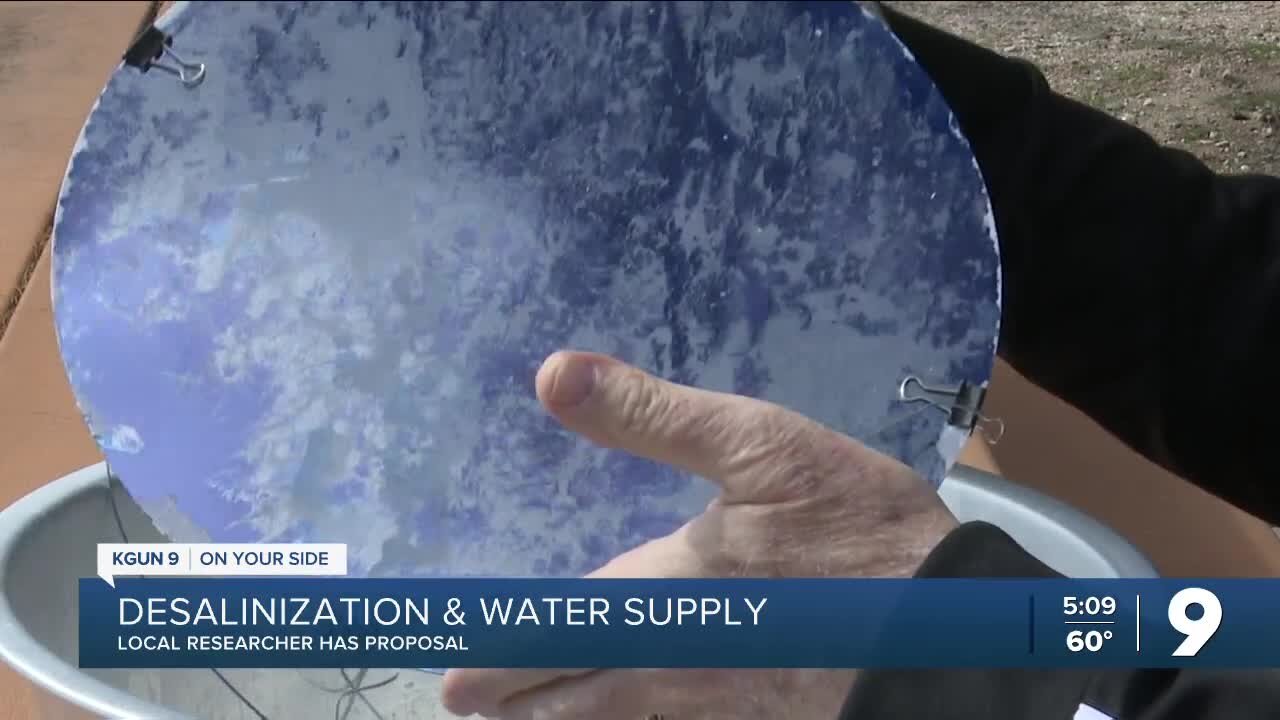 Local researcher proposes solution to dwindling water supply