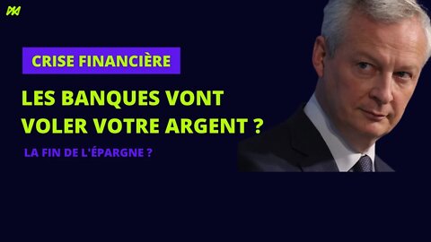 👁 Les banques vont saisir votre épargne ? 😱 On va tout perdre ?