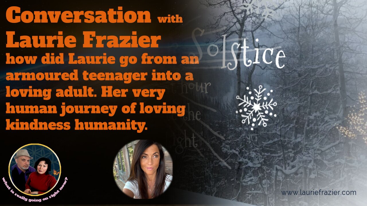 Journey from armoured teenager into a loving adult, The thrill of our times with Laurie Frazier