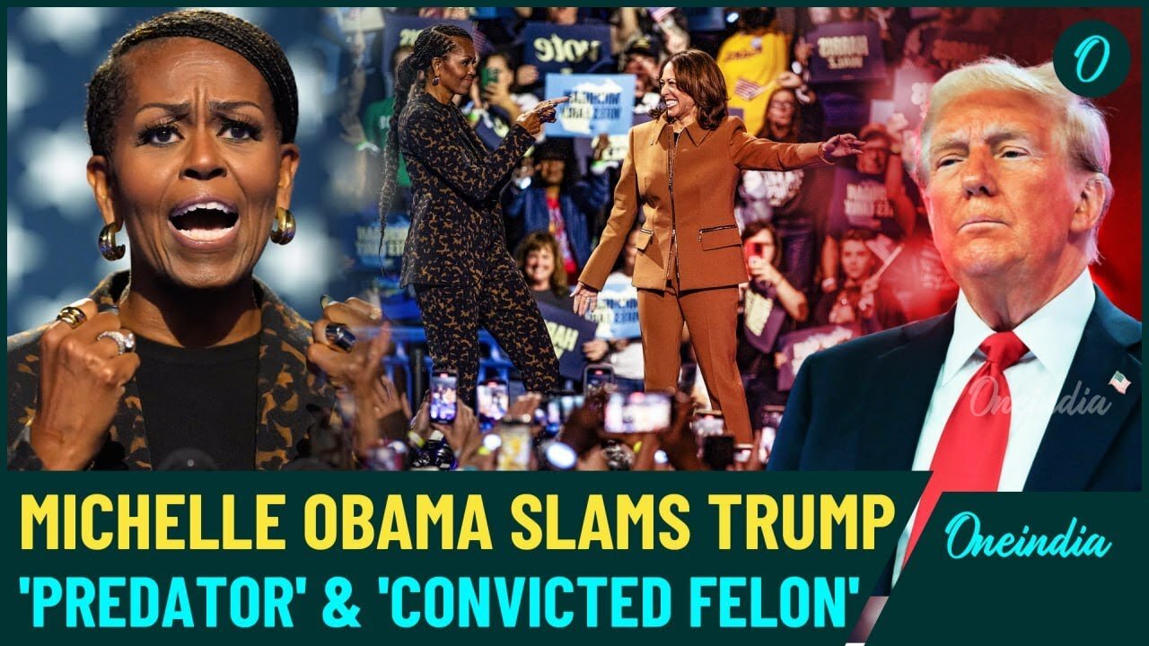 Michelle Obama Delivers Scathing Attack on Trump: 'Predator Found Liable for Sexual Abuse'