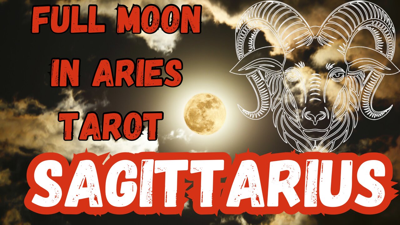 Sagittarius ♐️- Full Moon in Aries Tarot reading #sagittarius #tarot #tarotary