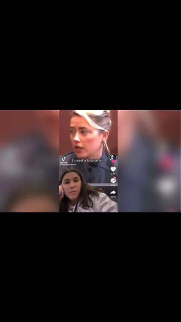 The “Makeup Kit” Amber Heard Used To Cover Her Brui$€s #shorts