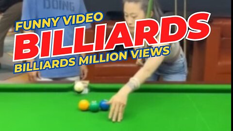 Funny Video Billiards million views