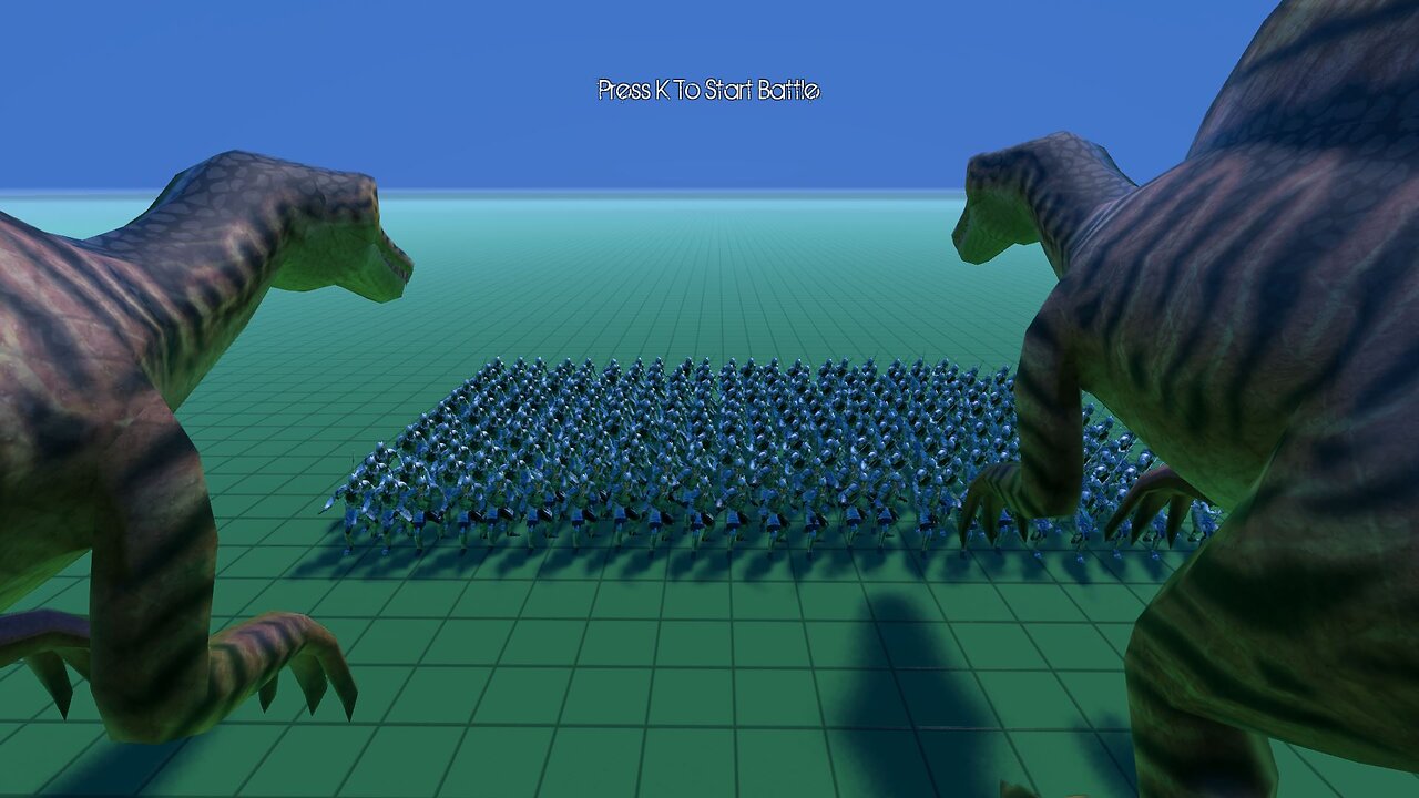 250 Spinosaurus's Versus 250 Gondor Captains || Ultimate Epic Battle Simulator