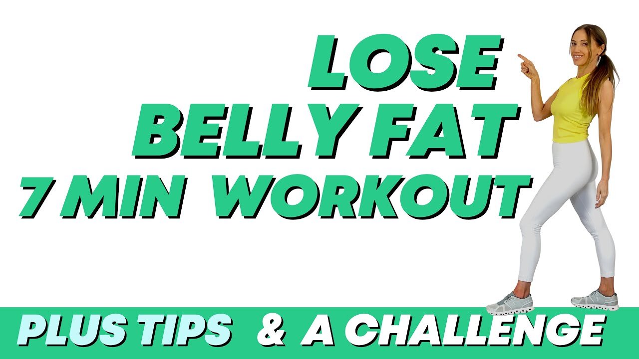 7 Minute Lose Belly Fat Workout - Beginners Weight Loss Workout - No Jumping Workout all Standing