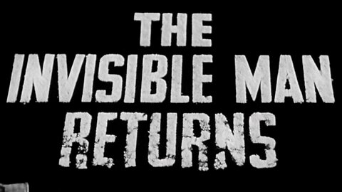 The Invisible Man Returns (1940) ~ Full Movie ~