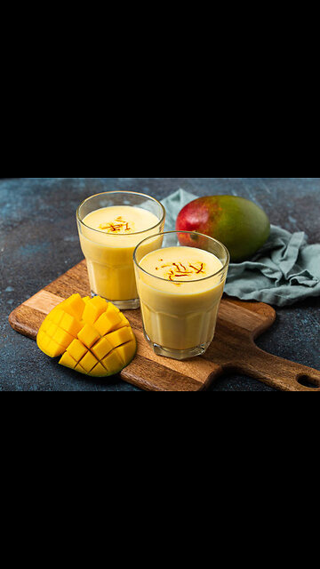 Sweet Lassi Symphony: Mango Madness in a Minute!
