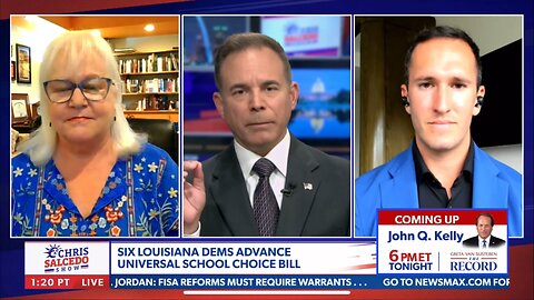 THE CHRIS SALCEDO SHOW-LOUISIANA HOUSE PASSES SCHOOL CHOICE-Corey DeAngelis-
