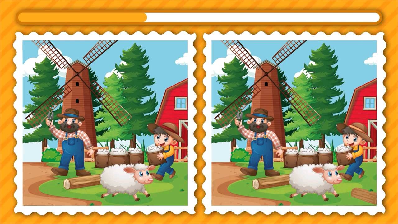 Difference games hidden scenes - Can you Find The differences Before time runs out ? 🤔🤔