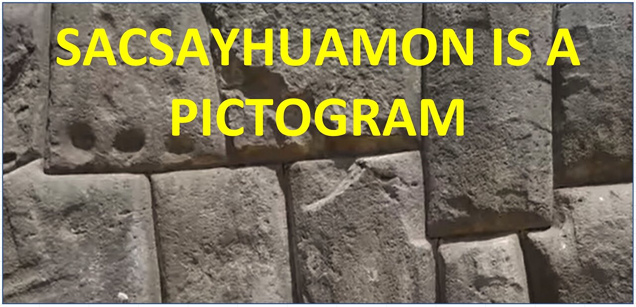 Sacsayhuaman, Peru is a pictogram built by Ra. It shows transmission of a message: SACK THE HUMANS