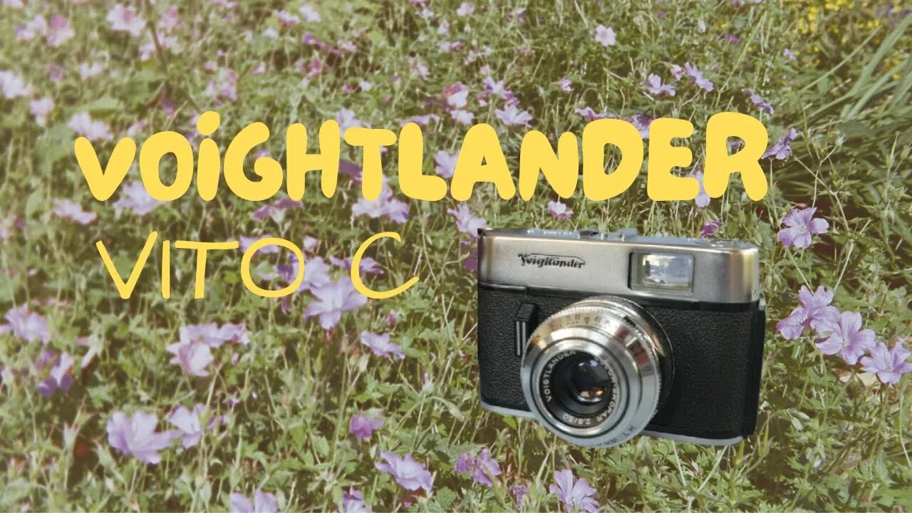 Voightlander Vito C Film Camera First Impressions!