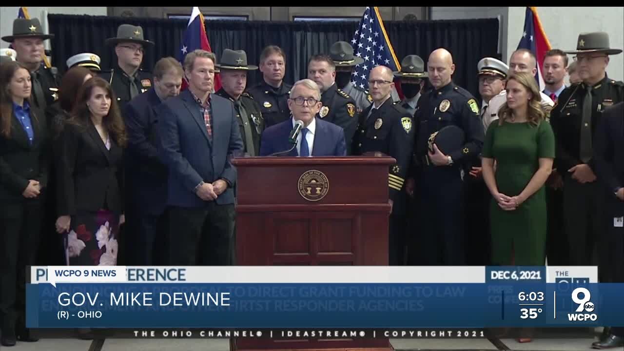 Gov. DeWine pushes for $250 million grants for first responders