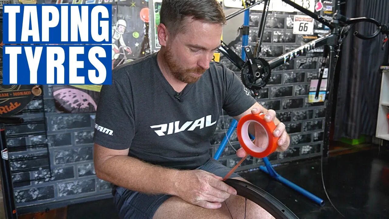 How To Fit Tubular Tyres using Tape