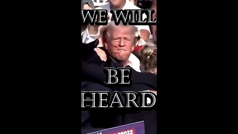 WE WILL BE HEARD