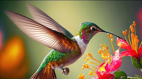Colorful Birds in 4K - Planet Earth 4K - Beautiful Bird Sounds Nature Relaxation 4K