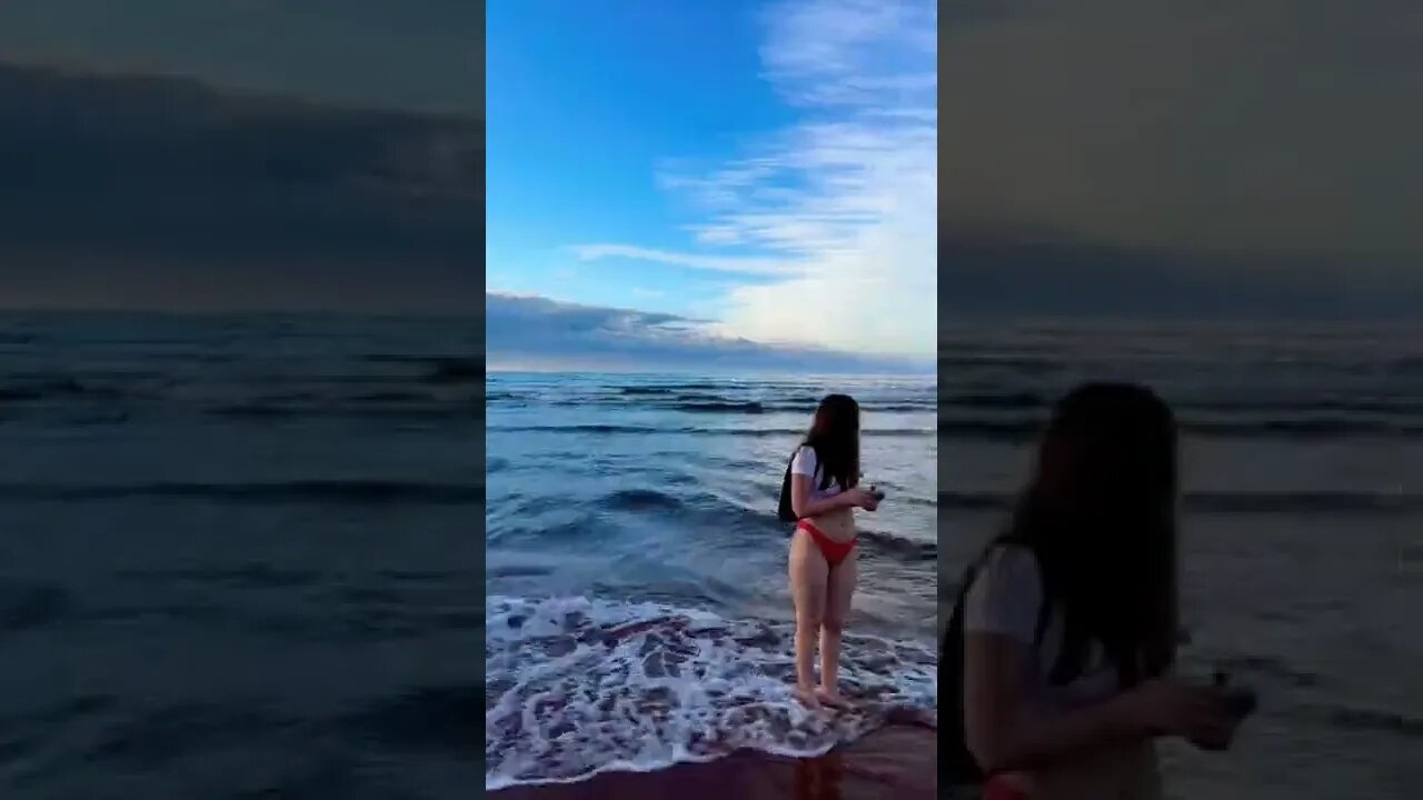 Hanging out at the beach