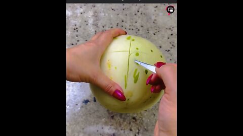 A sharp knife and a skilled hand make a masterpiece from a watermelon