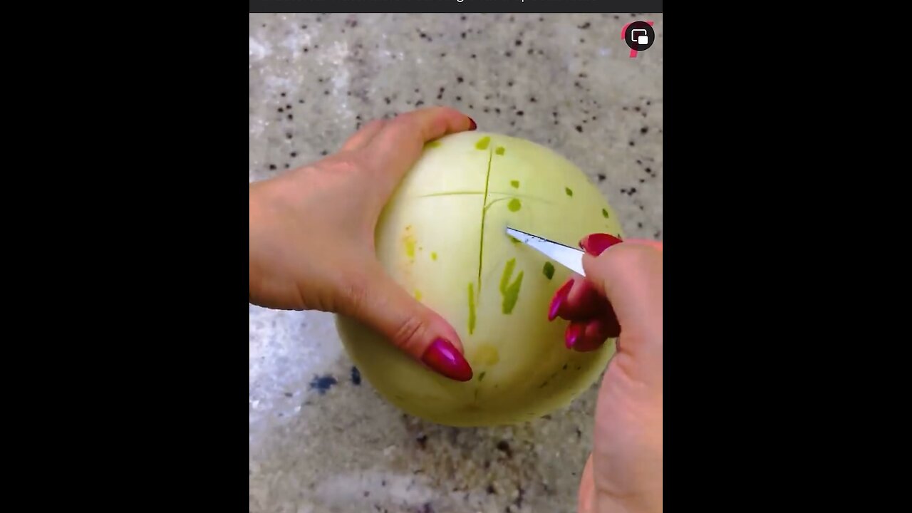 A sharp knife and a skilled hand make a masterpiece from a watermelon