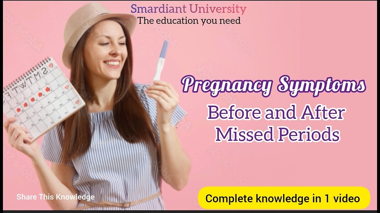 Signs of pregnancy before and after missed periods. What to expect? Complete knowledge in 1 video