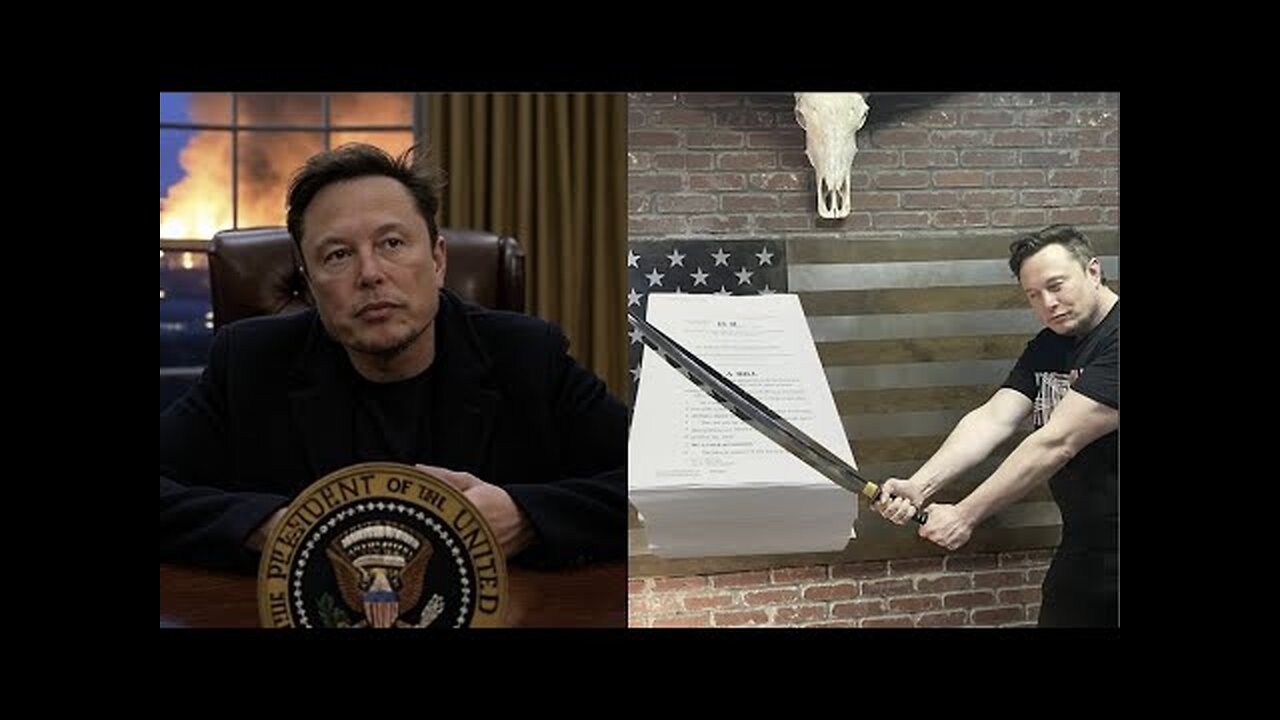 PRESIDENT MUSK THREATENS GOVERNMENT SHUTDOWN WHILE CONVINCING YOU TO LET THE WEF GOVERN YOU!