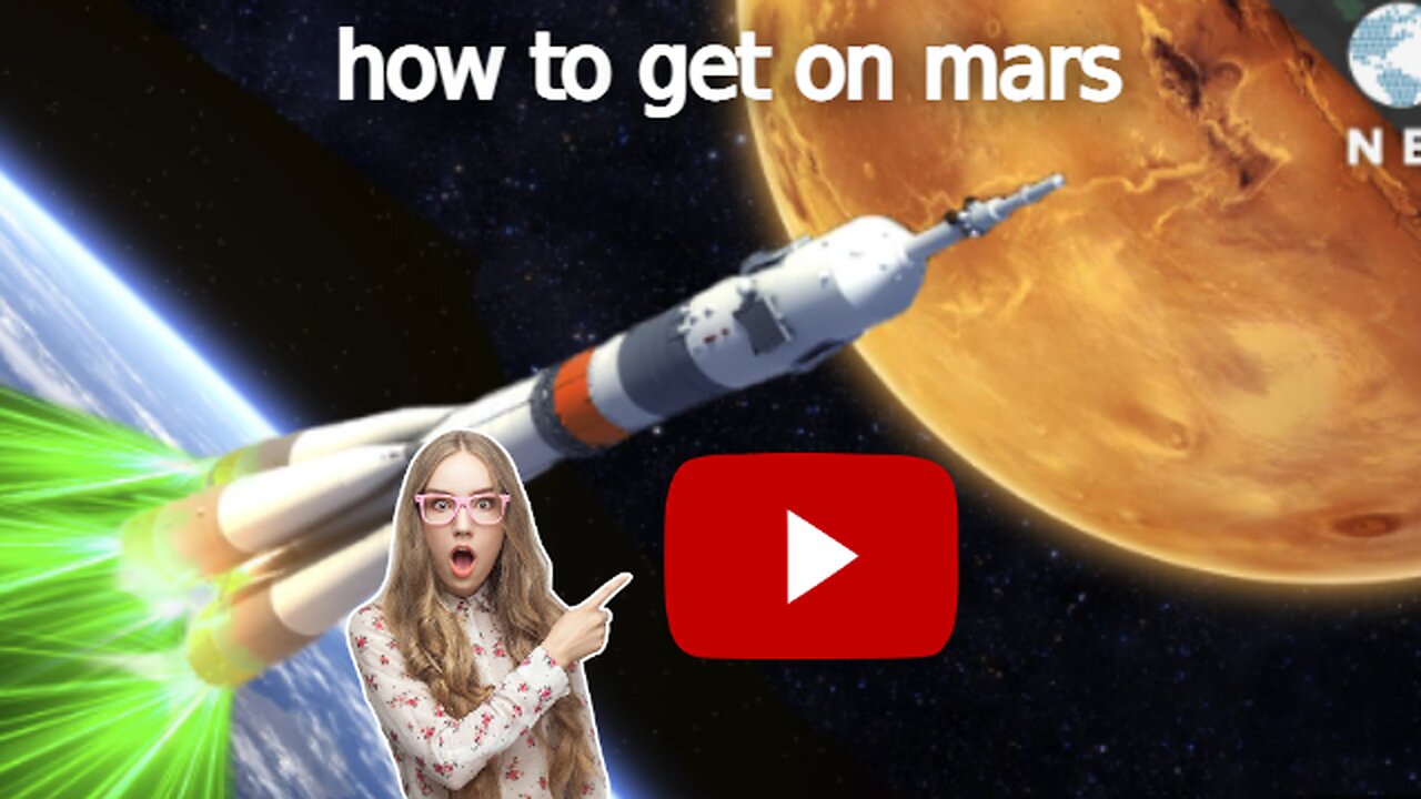 how to get on mars