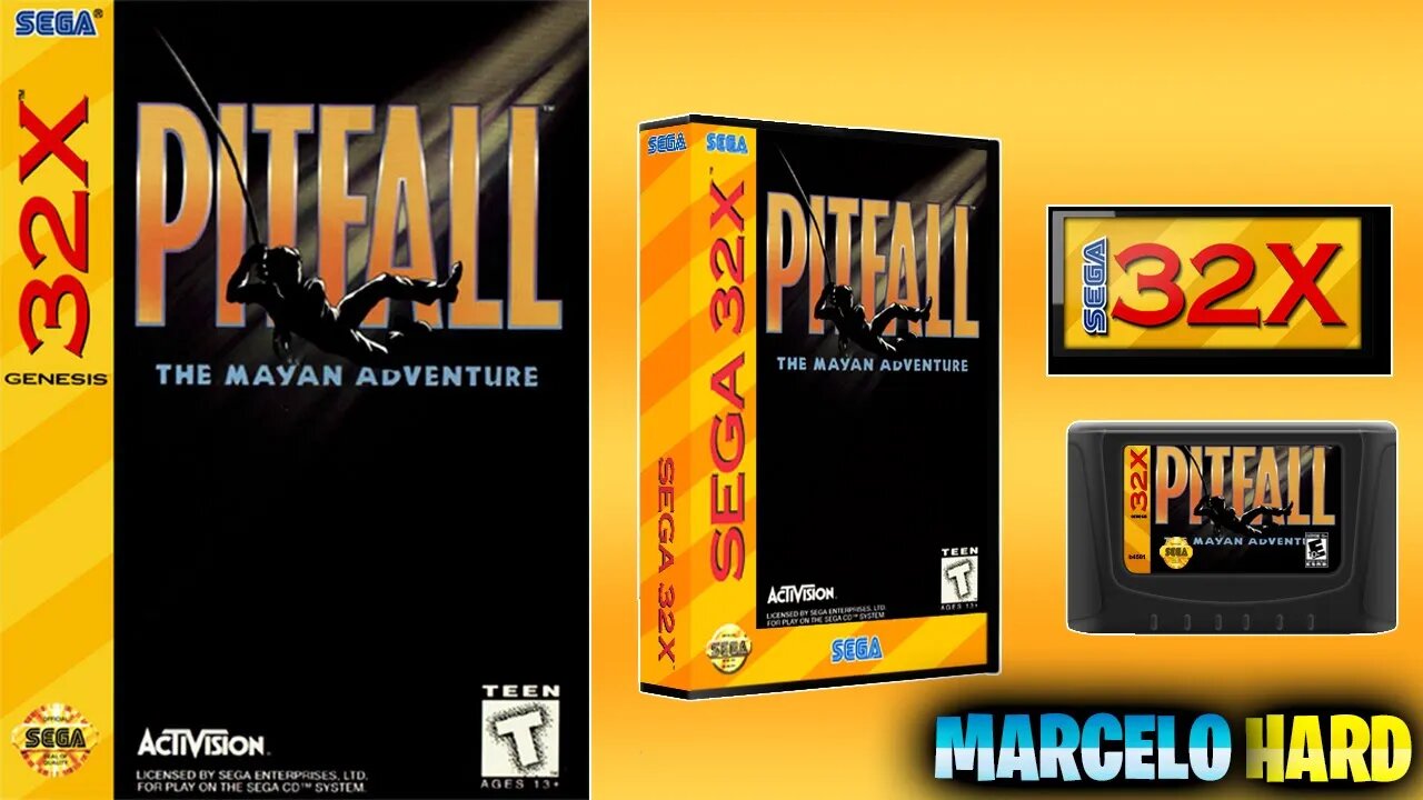 Pitfall: The Mayan Adventure - Sega 32x (Demo 1 Minute)