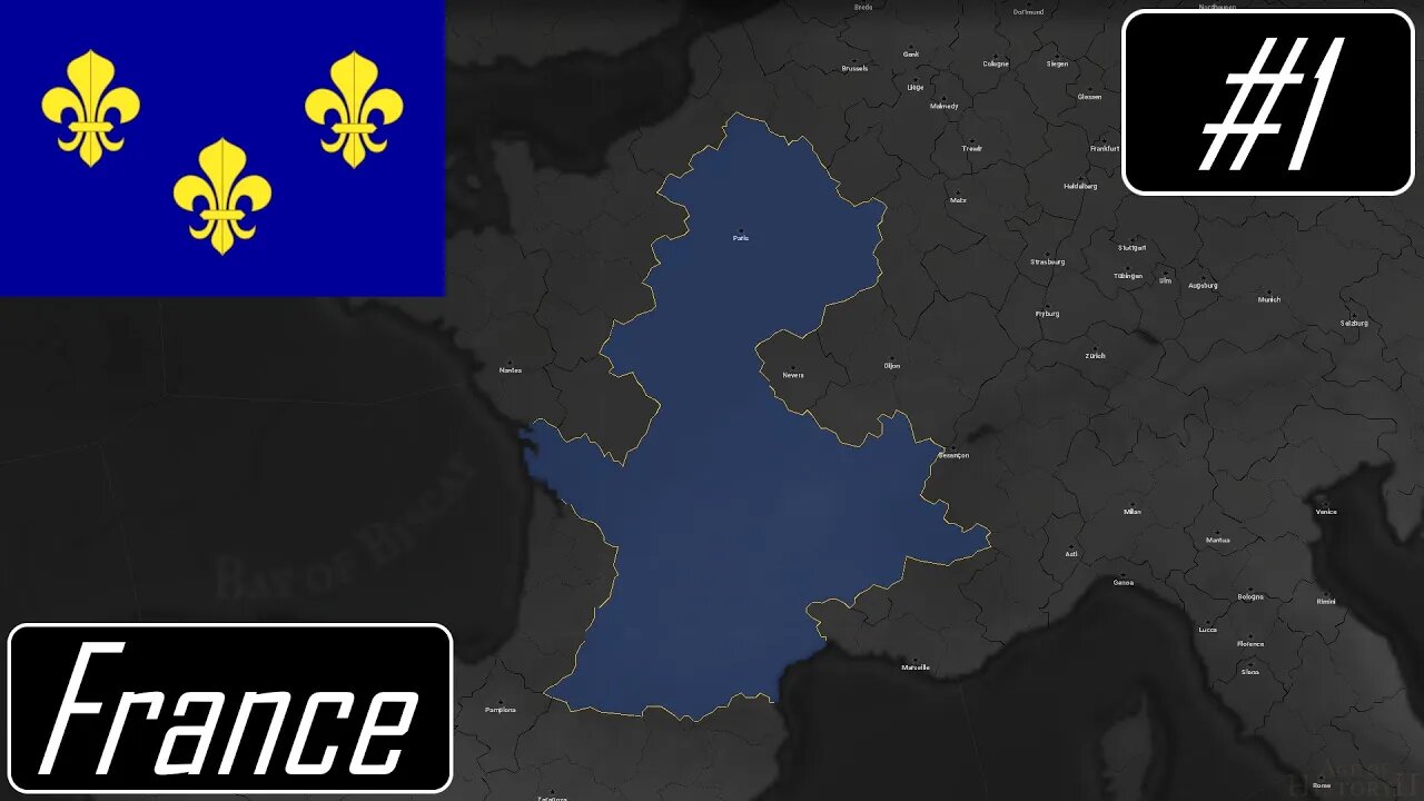 The First Expansions - France 1440 - Age of History II #1