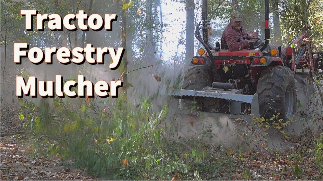 Finally, A Real Tractor Forestry Mulcher | Baumalight MP348