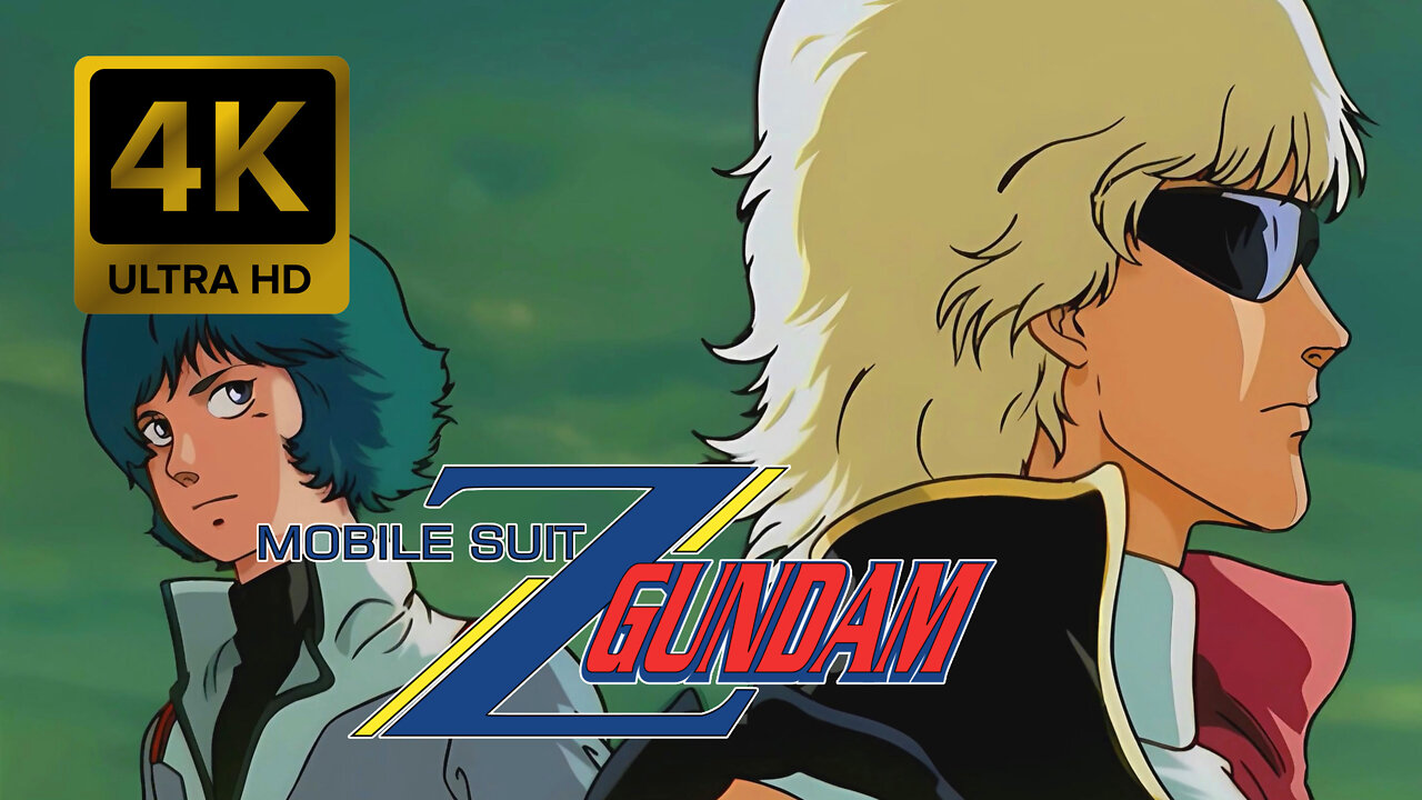 Mobile Suit Zeta Gundam Opening |Creditless| [4K 60FPS Remastered]