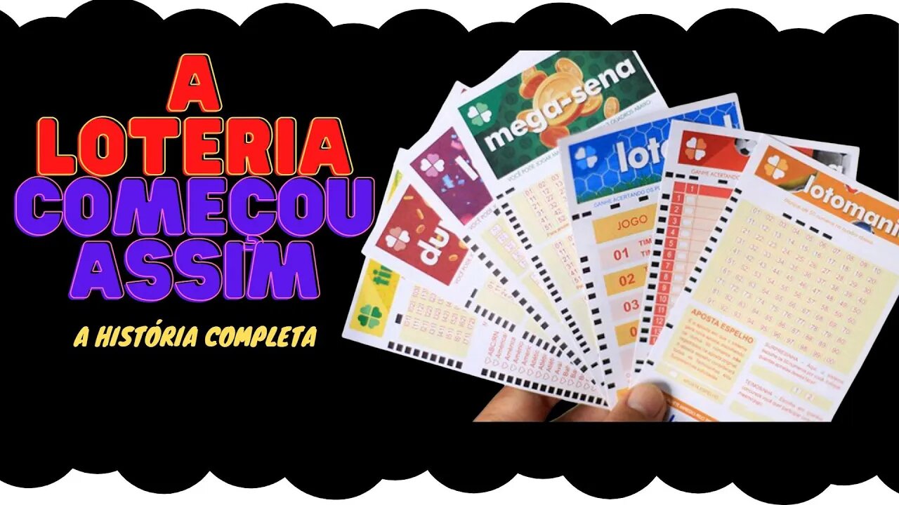 Por Que Jogar na Loteria? A Loteria Começou Assim #loteria