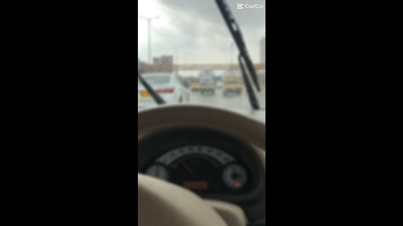 Rainy Day Karachi | Car ride | A lovely Day | Trending Videos |