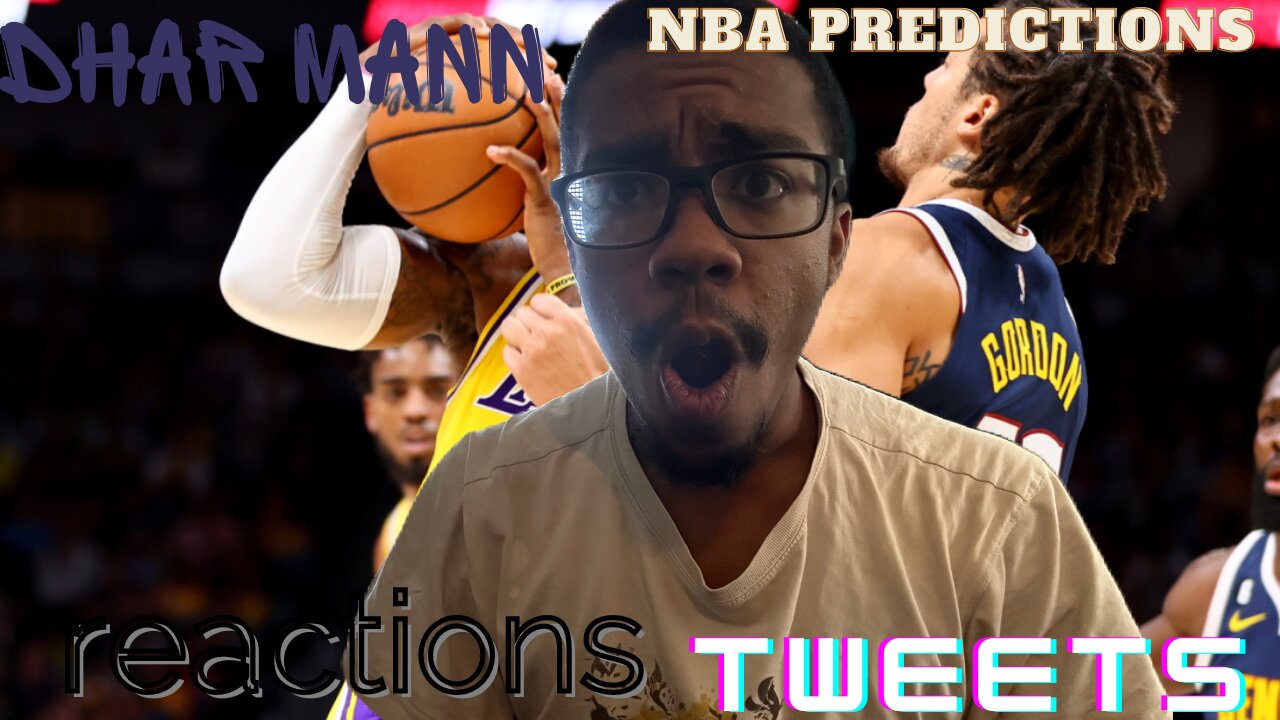 NBA CONFERENCE FINALS/ REACTION NIGHT TODAY AND MORE