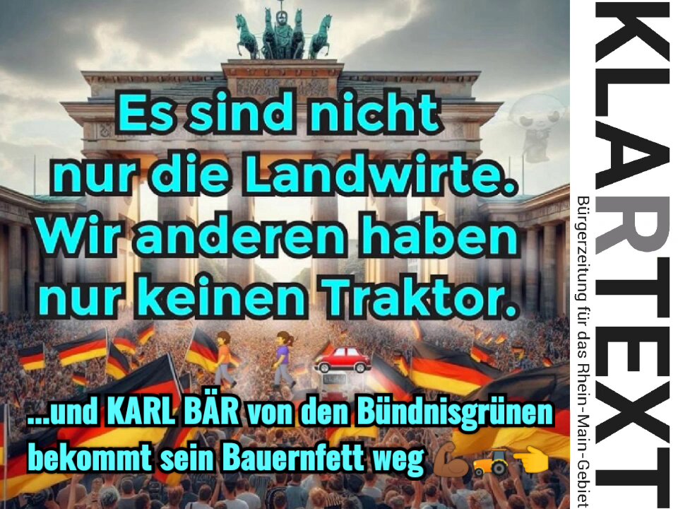 Karl Bär von den Bundnisgrünen Deutschlandzerstörern bekommt in München sein Bauernfett weg ,-)