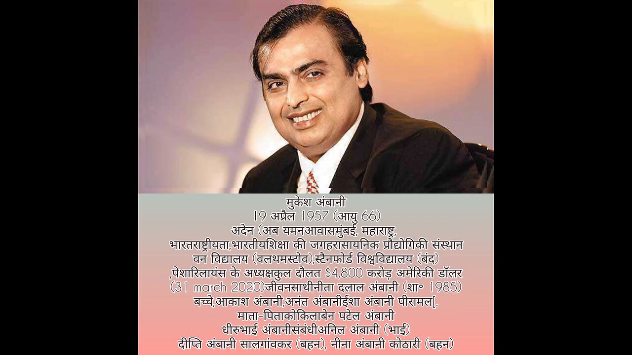 Mukesh Ambani