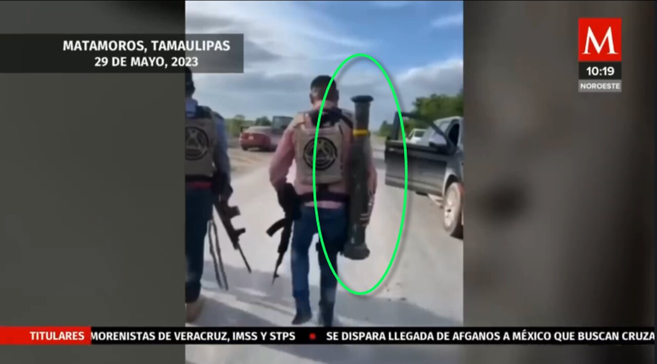 Mexican TV: "Gulf Drug Cartel" came in possession of AT-4 grenade launcher provided to Ukraine